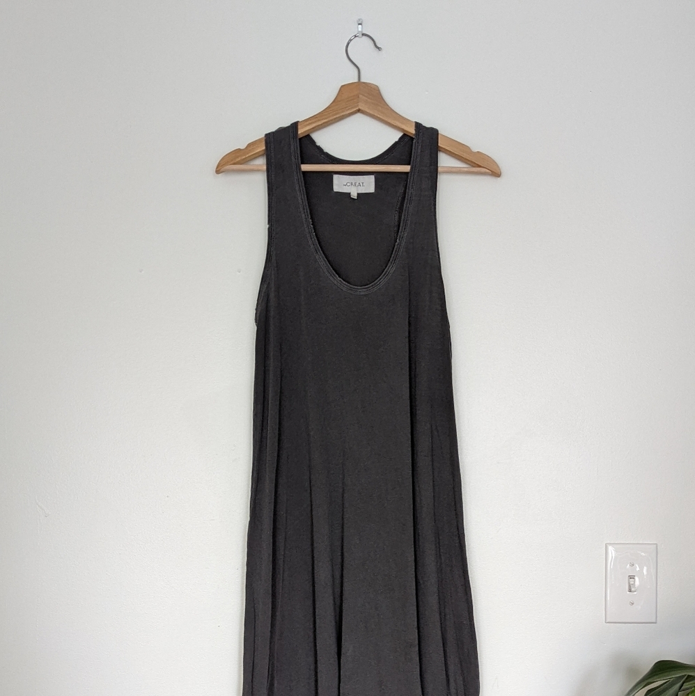 The Great distressed tunic dress